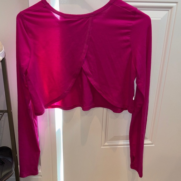 Pink Workout Top - Picture 2 of 4